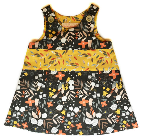 Caterpillar Dress - Black Forest