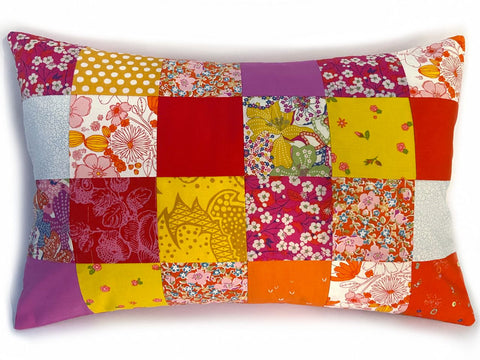 Patchwork Pillow - Juicy Brights 1
