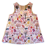 Caterpillar Dress - Woodland Creatures