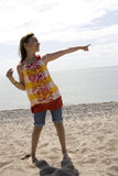 Ribbon Sundress-saffron HALF PRICE
