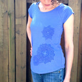 The Bamboo Izzy Tee - Sky