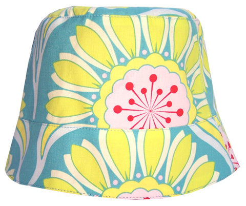 Reversible Summer Hat - Ocean Blue