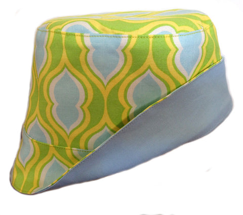 Reversible Summer Hat - Lemonlime