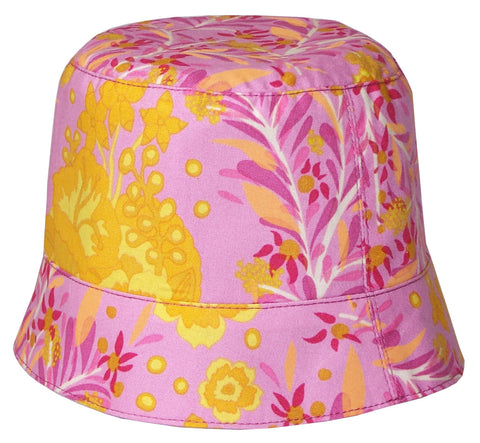 Reversible Summer Hat - Plum