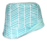 Reversible Summer Hat - Sky Blue