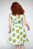 The Vintage Flare Dress - Sky (70% OFF)