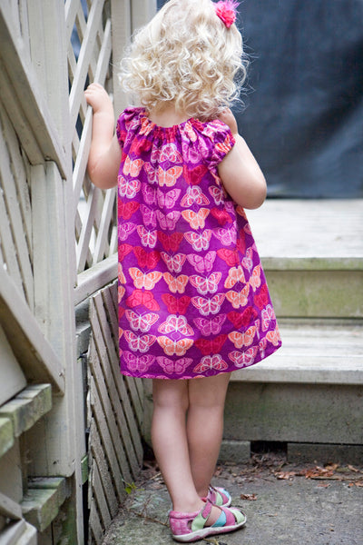 The Easy Dress - Pink Bouquet – Red Thread Design