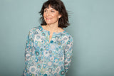 The Liberty Blouse - Blue Susanna