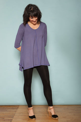 The Bamboo Tunic - Violet