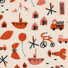 Spectacle Commotion in Natural/Red by Cotton and Steel