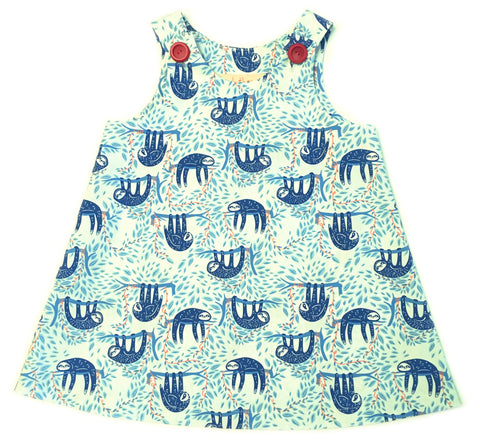 Caterpillar Dress - Sleepy Sloths