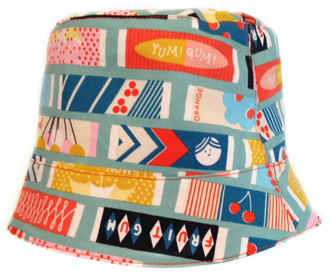 Reversible Summer Hat - Yum! Gum!