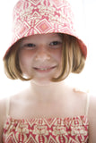 Reversible Summer Hat_Pomegranate