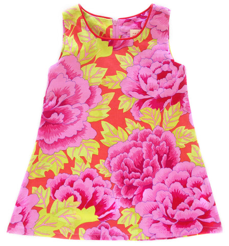 A is for A-Line Dress - Peonies (70% OFF, Size 2 only)