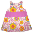 girls caterpillar dress in sunshine by Red Thread Design