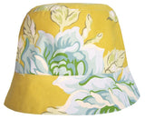 Girls' reversible summer hat in honey by Red Thread Design