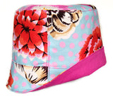 Reversible Summer Hat - Flower Power