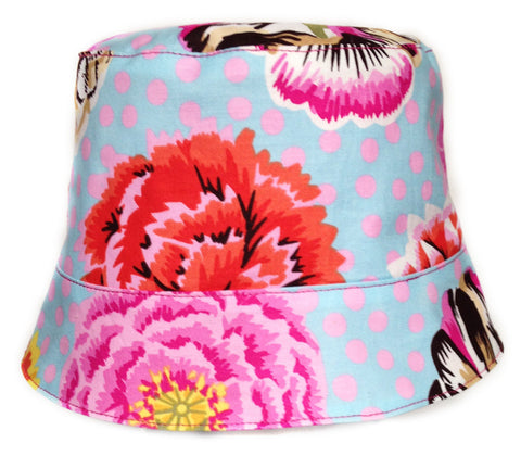 Reversible Summer Hat - Flower Power