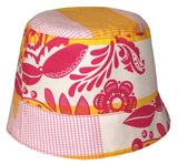 Reversible Summer Hat - Saffron